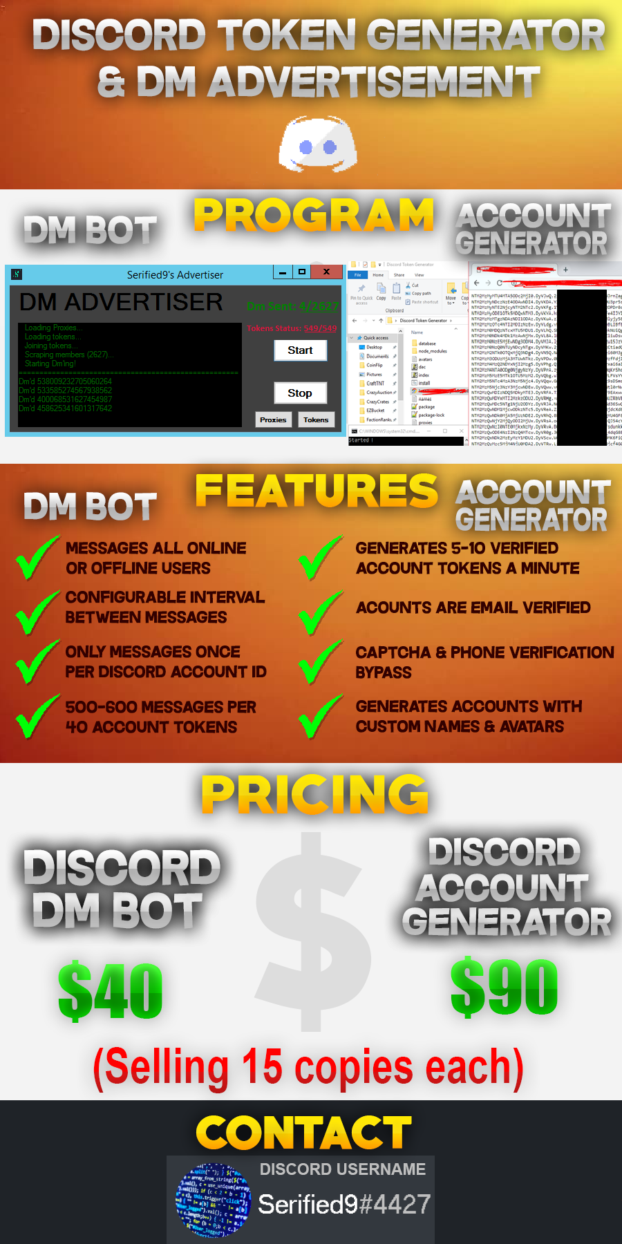 discord account creator bot
